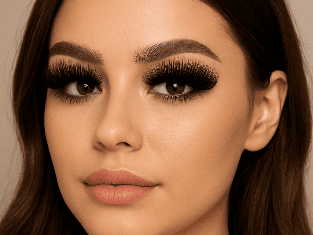 Pestañas con megavolumen