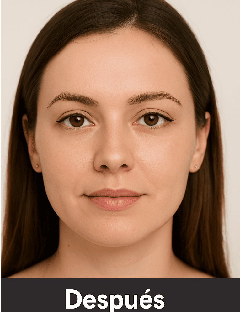 Después de la micropigmentación en ojos