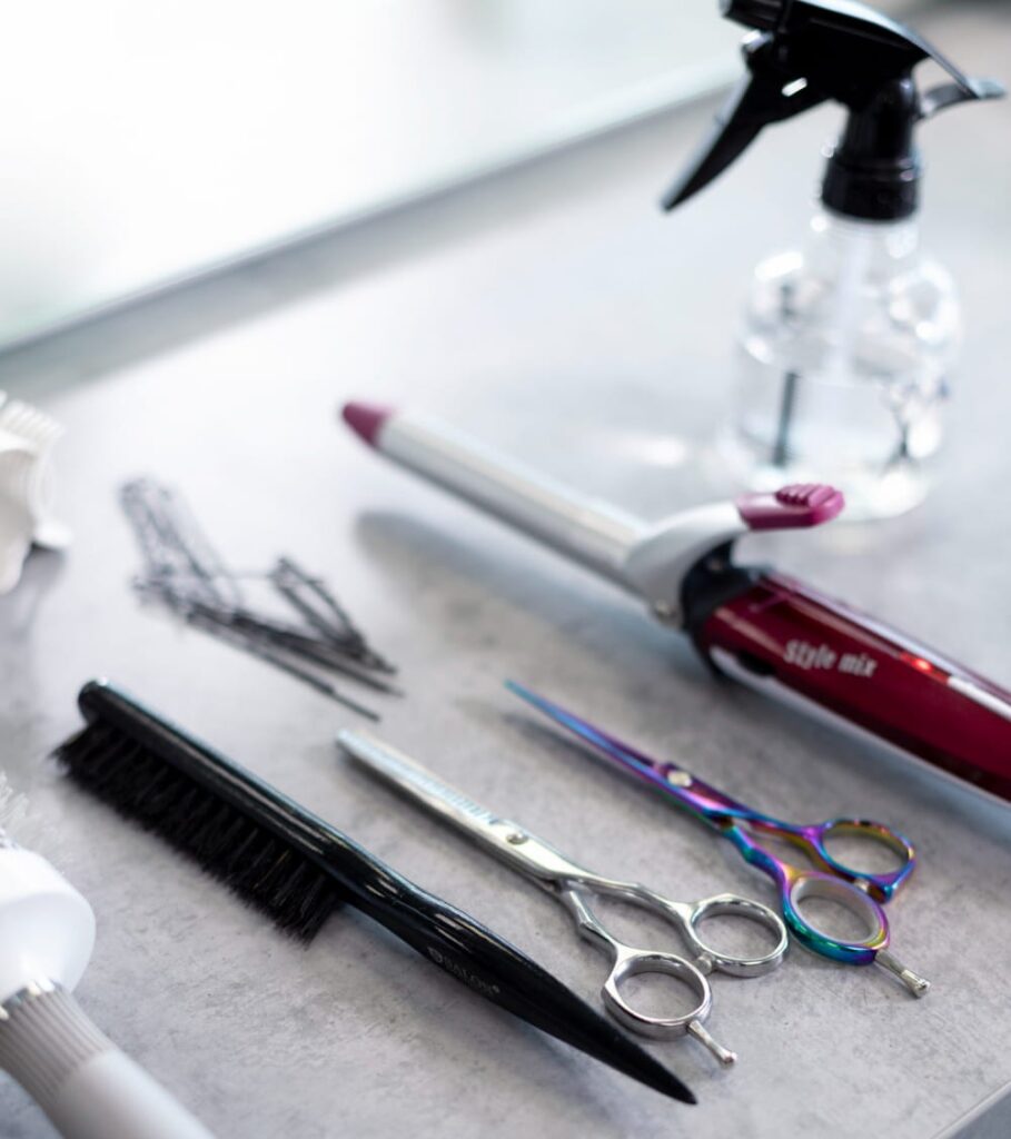 Objetos para cortar pelo