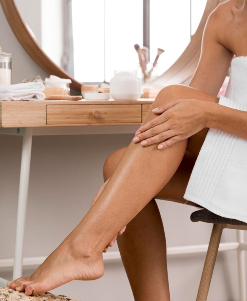 Después del tratamiento del láser